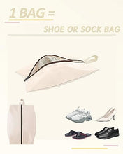 Compression Packing Cubes for Suitcase (beige brown 8pcs)