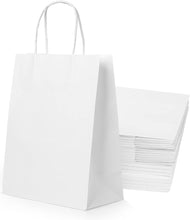 30 Pack Red Gift Bags Bulk Small Size Red Bags for Gifts Red Handle Bags Red Paper Bags with Handles Bulk Classy Kraft Bags with Handles for Small Purchases Party Gifts and Crafts, Red,30pc,15x8x21cm