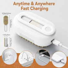 Cat Brush Pet Brush With Massage Cat Grooming Brush for Removing Knots,Loose Hair- Can be used with self cleaning cat litter box