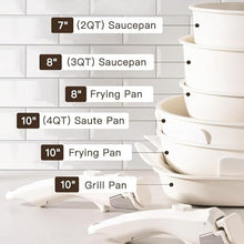 Nonstick Cookware Set 20-Pieces Pots and Pans Set Detachable Handles, Healthy & Non Toxic Kitchen Removable Handle Cookware Set, Dishwasher and Oven Safe, PFAS and PFOA Free (White02)