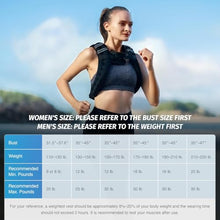 Weighted Vest for Men and Woman 3KG/5KG/8KG/10KG Weight Vest with Reflective Stripe for Workout, Strength Training, Running, Fitness, Muscle Building, Weight Loss, Weightlifting