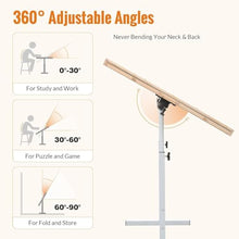 360° Tilting 1500 Piece Puzzle Board with Drawers Adjustable Angle & Height Adjustable Jigsaw Puzzle Board on Wheels with Legs Tilting Jigsaw Puzzle Table for Puzzle Lovers for Birthday ﻿ (Black)