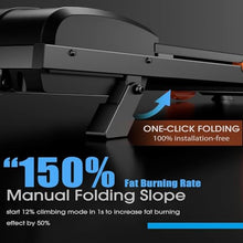 Incline Walking Pad Treadmill Walking Pad 300 Lbs Under Desk Treadmill with Incline Portable Compact Treadmills for Home Office with LED Display