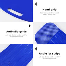 Sliding Transfer Boards Slide Board to Transfer to Wheelchairs, Sturdy ABS Slide transfer assistance devices for elderly Slide Boards Hold up to 330 lbs - Seniors from Bed to Chair,Car,Couch,Toilet (orange)