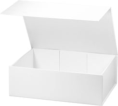 2PCS Premium Kraft Boxes for Gifts: Magnetic Gift Box for a Luxurious Gifting Experience - Perfect for Bridesmaid Proposals and More (Kraft,28 * 20 * 9)