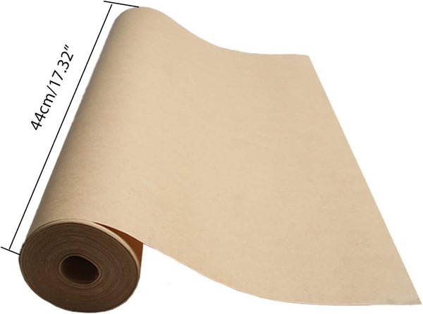 Brown Kraft Paper Rolls-Ideal for Packing Wrapping Postal Shipping Crafts Paper Roll Brown Butcher Paper Dunnage and Gift Wrapping Paper-Kids Crafts Supplies Brown Paper roll 17.3" x 393"/44 cm x10m
