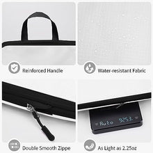 Compression Packing Cubes for Suitcase (white black 8pcs)