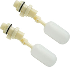 Automatic Livestock Waterer Durable Plastic Bowl Easy-Clean Drain Hole,Horse Trough Self Filling Dog Water Bowl with 2 Float Valve 59 inch Stainless Pipe for Dogs Horses Goats Pigs