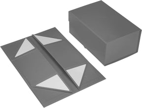 Silver Grey for Special Moments, Milestones, and Memorable Presents. Magnetic Closure, 2Pcs Bridesmaid Boxes for Proposal, Box for Gift, Jewelry Safekeeping - (Silver Grey, 31x20x10cm)