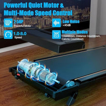 Incline Walking Pad Treadmill Walking Pad 300 Lbs Under Desk Treadmill with Incline Portable Compact Treadmills for Home Office with LED Display