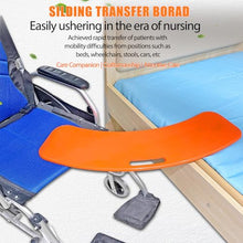 Sliding Transfer Boards Slide Board to Transfer to Wheelchairs, Sturdy ABS Slide transfer assistance devices for elderly Slide Boards Hold up to 330 lbs - Seniors from Bed to Chair,Car,Couch,Toilet (orange)