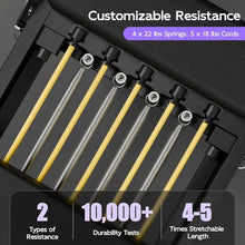 Pilates Reformer Foldable Reformer Pilates Machine & Equipment for Home Use and Gym Workout Suitable for Advanced and Beginners Users, Up to 400 lbs Weight Capacity