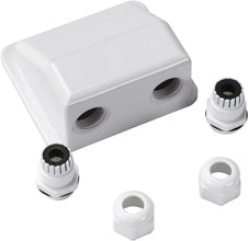 Solar Panel Mounting Brackets,ABS Drill-Free Corner Bracket Support Kit for Solar Panels of RV,Caravans,Vehicles, Camper Vans,Sheds,Garages,Deck of Boats(Corner Bracket,Side Bracket,Cable Entry Gland)