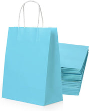Red Gift Bags with Handles Bulk Gift Bag Red Kraft Gift Bags Red Paper Shopping Bags with Handles Bulk Red Luxurious Paper Bags with Handles for Business Retail Party Favors Bags, Red,30pc, 21x11x27cm