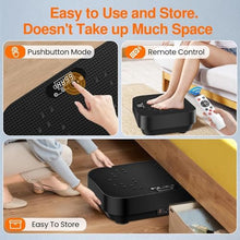 Vibration Plate Exercise Machine Lymphatic Drainage, Portable Full Body Vibration Platform Machine for Weight Loss, Full Body Workout Vibrate Fitness Platform