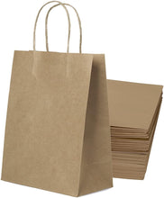 Small Gift Bags with Handles Green Paper Bags with Handles Green Gift Green Paper Shopping Bags Bags Small Size Green Gift Bags Bulk Shopping Bag Party Bag Recyclable Paper Bag, Green, 30pc,15x8x21cm