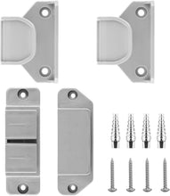 Baby and Pet Gate Repair Kit - 2 Brackets, 2 Latches, Full Wall Mounting Kit for DoxCot Retractable Baby and Pet Safety Gates - Durable Brackets, Latches, and Installation Screws Included,White