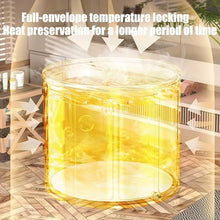 Portable Ice Bath Tub, Non-Inflatable Bathtub for Adults Foldable PVC SPA Japanese Soaking Bathing Tub & Standing Bath Tub - Fast Muscle Recovery, Home Outdoors Gyms (Orange Flower)