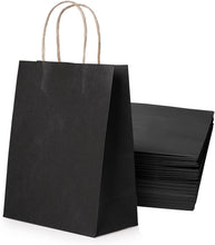 Red Gift Bags with Handles Bulk Gift Bag Red Kraft Gift Bags Red Paper Shopping Bags with Handles Bulk Red Luxurious Paper Bags with Handles for Business Retail Party Favors Bags, Red,30pc, 21x11x27cm