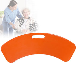 Sliding Transfer Boards Slide Board to Transfer to Wheelchairs, Sturdy ABS Slide transfer assistance devices for elderly Slide Boards Hold up to 330 lbs - Seniors from Bed to Chair,Car,Couch,Toilet (orange)