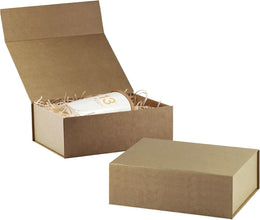 Elegance Unleashed: 2PCS Black Gift Box for Presents - Bridesmaid Proposal Box with Magnetic Closure, Making Every Gift Special (Black,33 * 25 * 12)