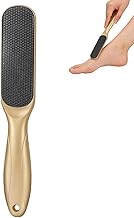 Foot File Foot Callus Remover, Double Sided Pedicure Tools for Feet Dead Skin, Dual Use of Dry and Wet, Professional Hygienic Foot Scrubber to Achieve Smooth, Silky Feet - Accessories suitable for foot soaking massager buckets (yellow)