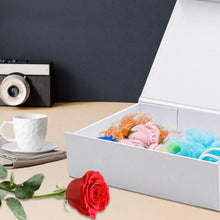 5Pcs Gift Boxes for Presents, Magnetic Bridesmaid Boxes for Proposal - White Gift Box to Make the Moment Even More Special (White,20 * 18 * 8,5PCS)