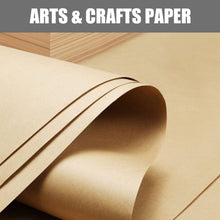 Brown Kraft Paper Rolls- Ideal for Packing Wrapping Postal Shipping Crafts Paper Roll brown butcher paper Dunnage and Present Wrapping Paper - Kids Crafts Supplies brown paper roll 19.6