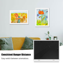 Kids Artwork Frames Changeable High Capacity Front-Opening Display Stores 100 A4 Paintings Multi-Functional Table & Wall Mount Magnetic Easy Access Art Frame for Kids Artwork(White,1Pcs,13 X 9.7inch)