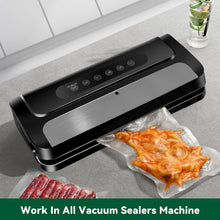 Vacuum Food Sealer Roll Bags 2 Pack, 28CMx15M, Compatible with All Vacuum Seal Machines, BPA Free, Durable Commercial Grade, Food Save Bags Rolls for Vacuum Sealer Fridge, Freezer, and Sous Vide