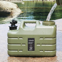 11L/3 gallon Portable Camping Water Container with Spigot No Leakage BPA Free Durable Water Storage Containers for Outdoor Hiking Picnics Water Jug Camping Military Green Emergency Water Jug Tank
